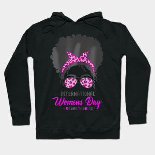 International Womens Day 2024 Break The Bias Black Womens Hoodie